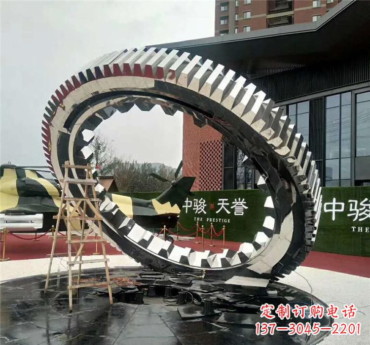 南京不锈钢齿轮雕塑