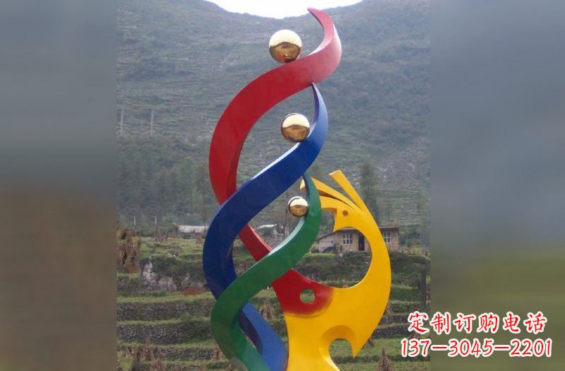 南京不锈钢凤凰雕塑象征着精致的美