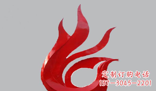 南京不锈钢凤凰雕塑——传承古代文化之美