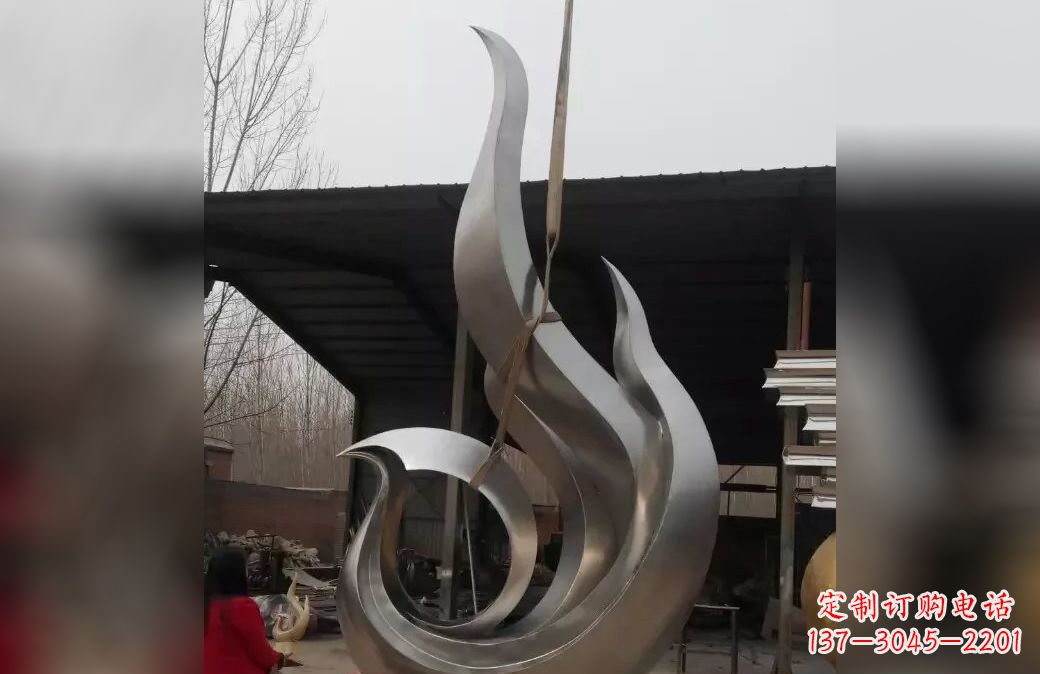 南京精美不锈钢凤凰雕塑