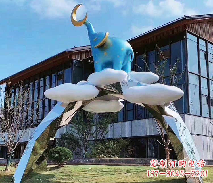 南京精美不锈钢拱门雕塑
