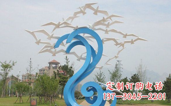 南京不锈钢海鸥雕塑