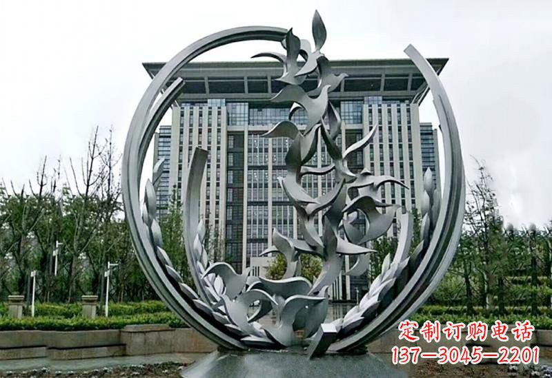 南京不锈钢和平鸽雕塑