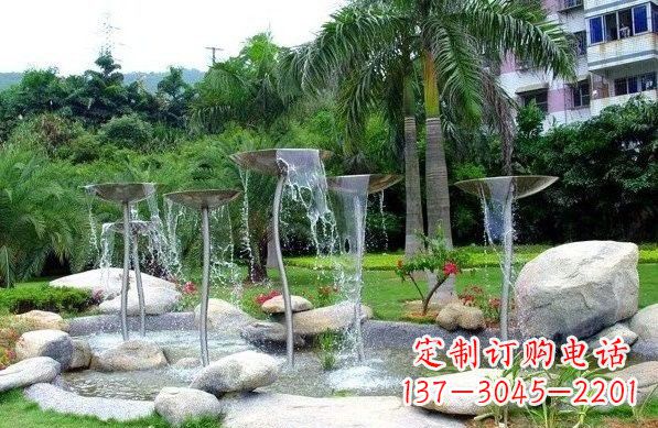 南京不锈钢喷泉雕塑艺术之美