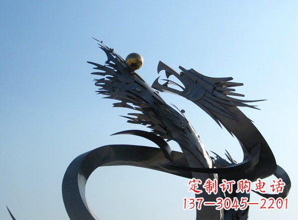 南京不锈钢动物雕塑——精美绝伦