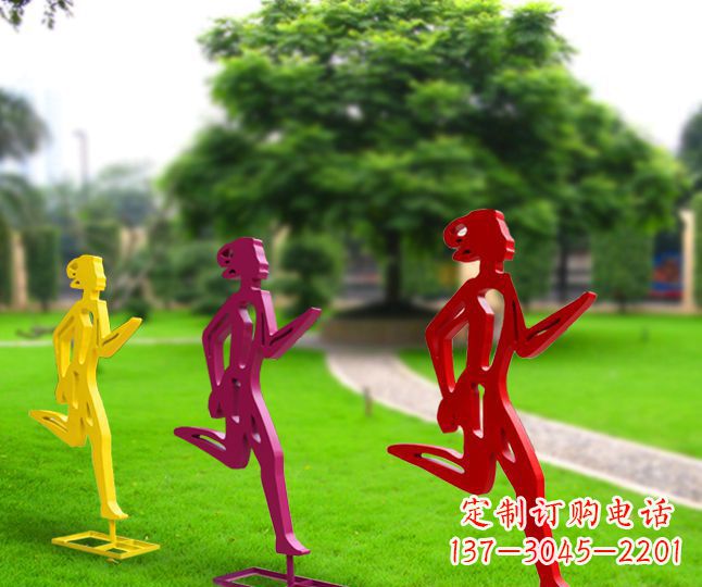 南京精美的不锈钢女人雕塑