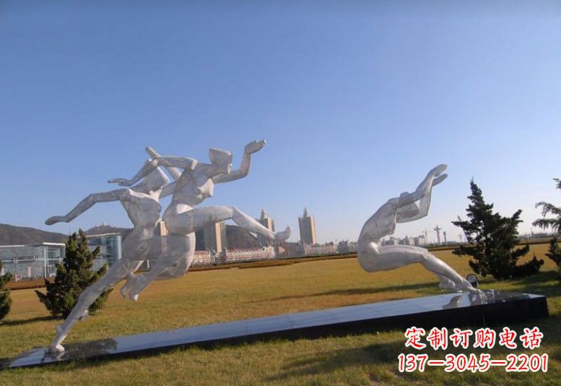 南京不锈钢运动员雕塑