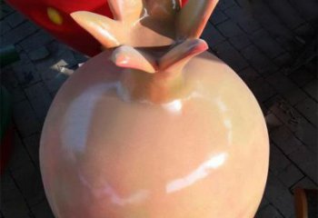 南京石榴雕塑绚丽多彩的艺术瑰宝