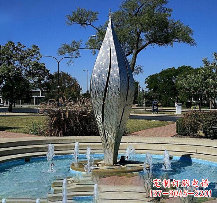 南京不锈钢创意喷泉雕塑