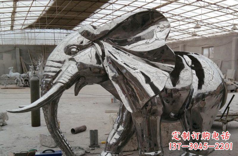 南京不锈钢大象传承与美的结合