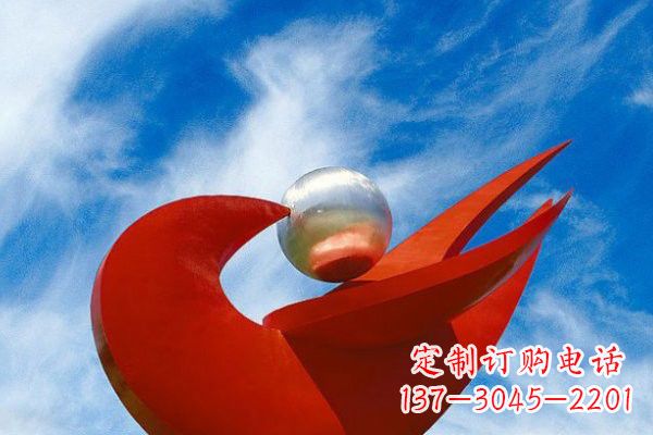 南京“和平鸽”用不锈钢大型雕塑抒发爱与和平