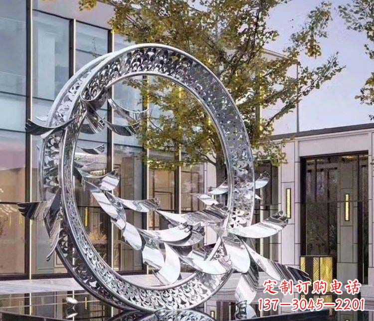 南京大雁雕塑象征着永恒的美丽