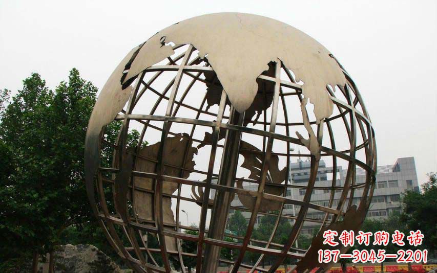 南京不锈钢地球雕塑精彩的艺术景观