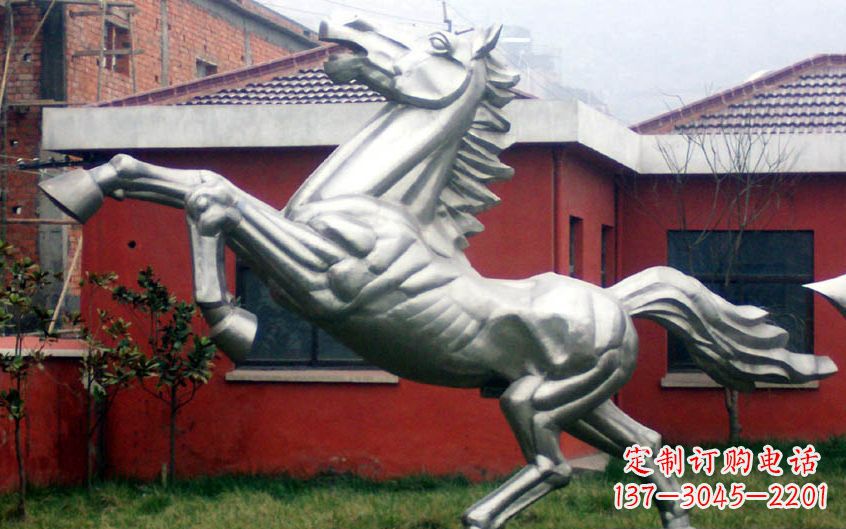 南京不锈钢奔马雕塑令人叹为观止的艺术杰作