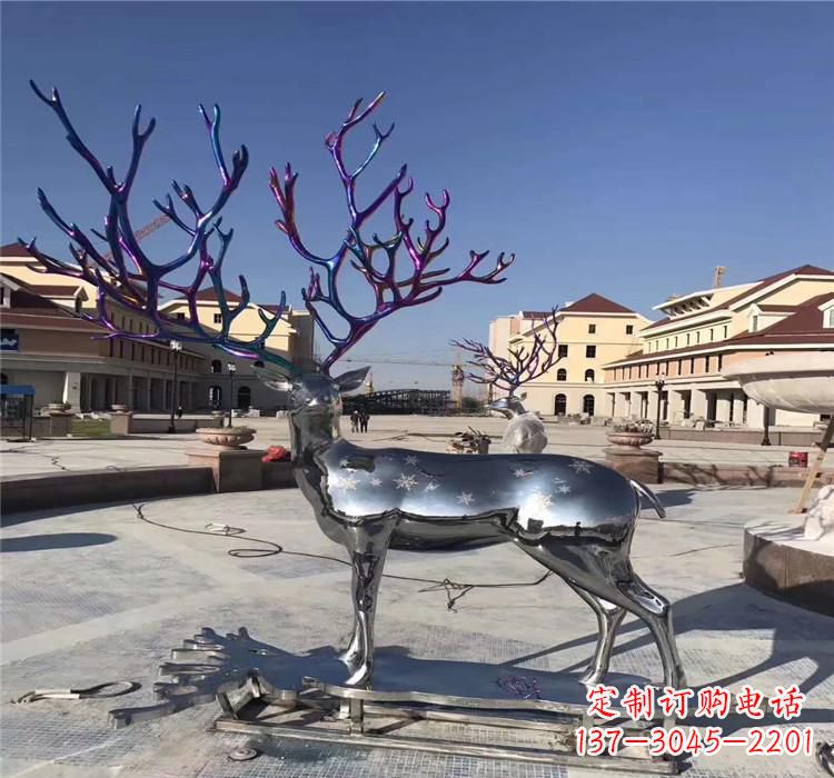 南京不锈钢动物雕塑精美绝伦
