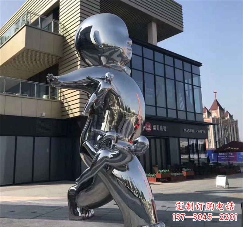 南京不锈钢儿童雕塑