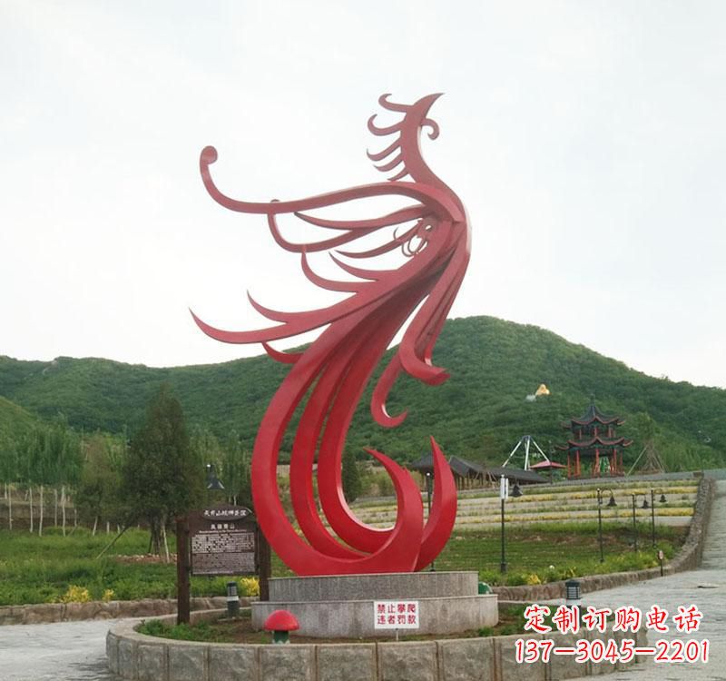 南京不锈钢凤凰展现古老文明的传承