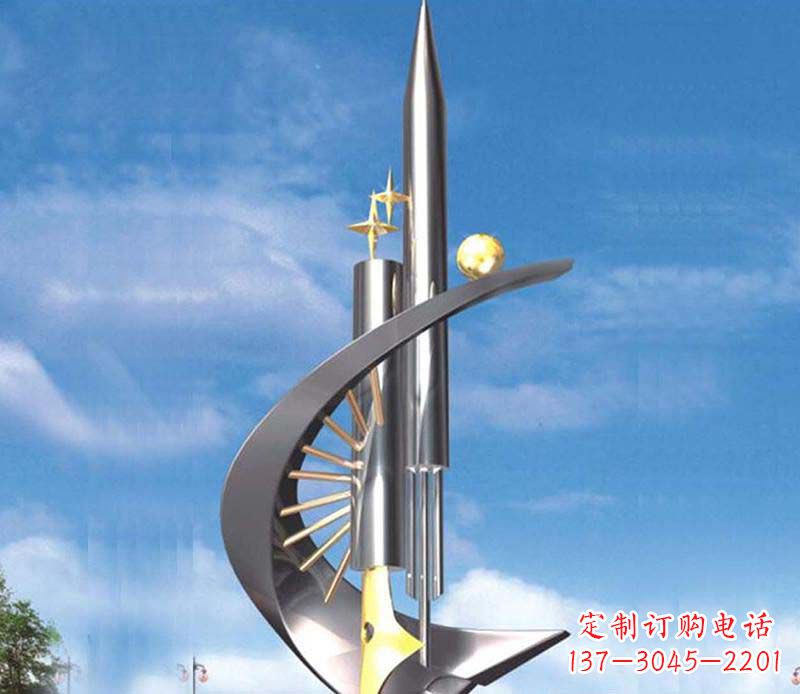 南京不锈钢笔雕塑艺术与精美的完美结合