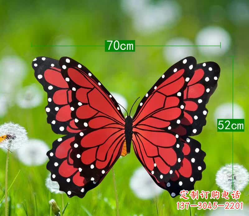 南京精美不锈钢蝴蝶雕塑
