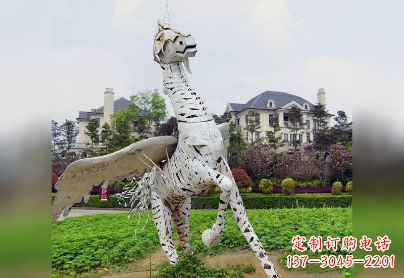 南京不锈钢独角兽雕塑