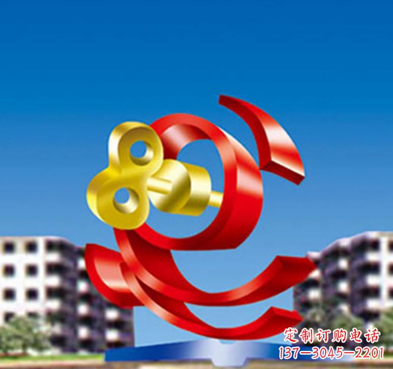 南京不锈钢飘带雕塑给公园景观带来独特美感