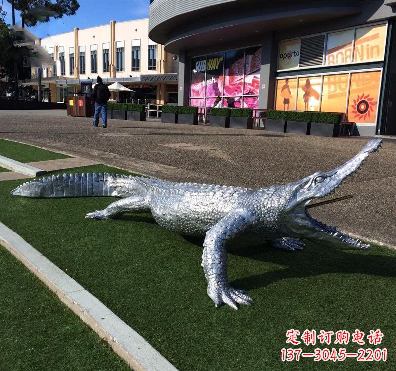 南京不锈钢动物雕塑精美而具有艺术价值