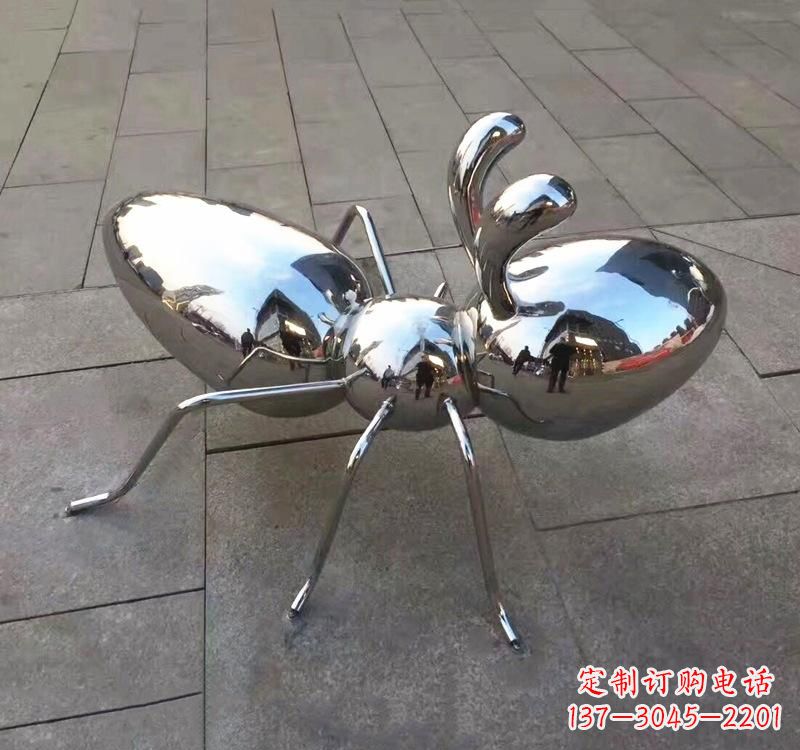 南京不锈钢蚂蚁雕塑——缩小世界的小工匠