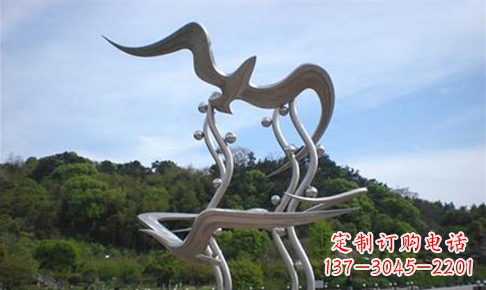 南京海鸥雕塑传递自然之美