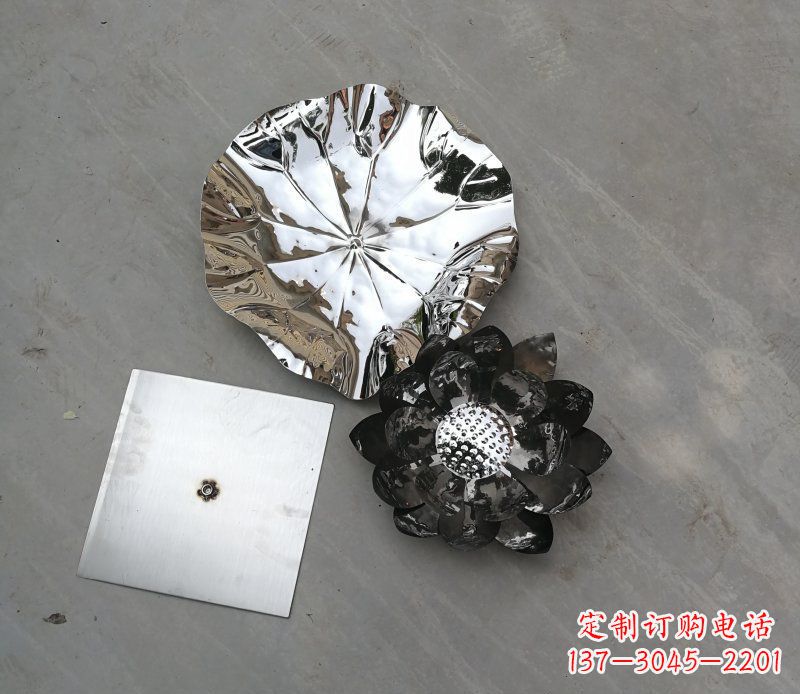 南京不锈钢荷叶雕塑传承传统文化