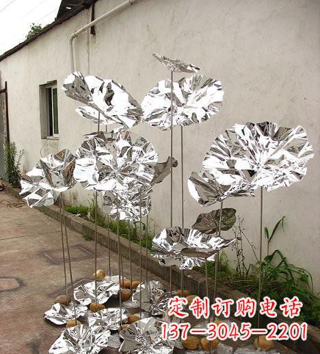 南京荷叶雕塑传承百年文化精髓