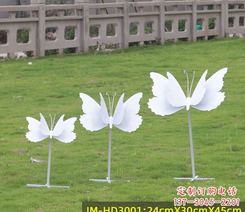 南京不锈钢蝴蝶组合雕塑精美的艺术品