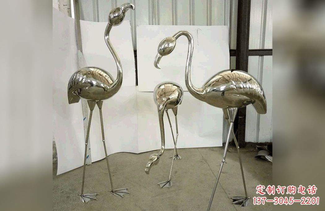 南京不锈钢火烈鸟——雕塑之美