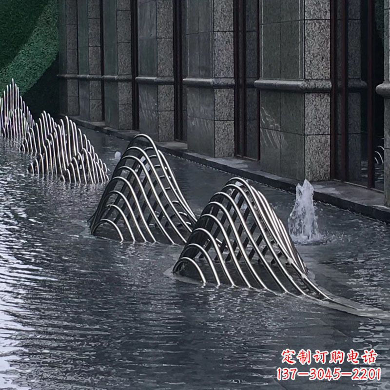 南京不锈钢假山雕塑精美外形,百变造型