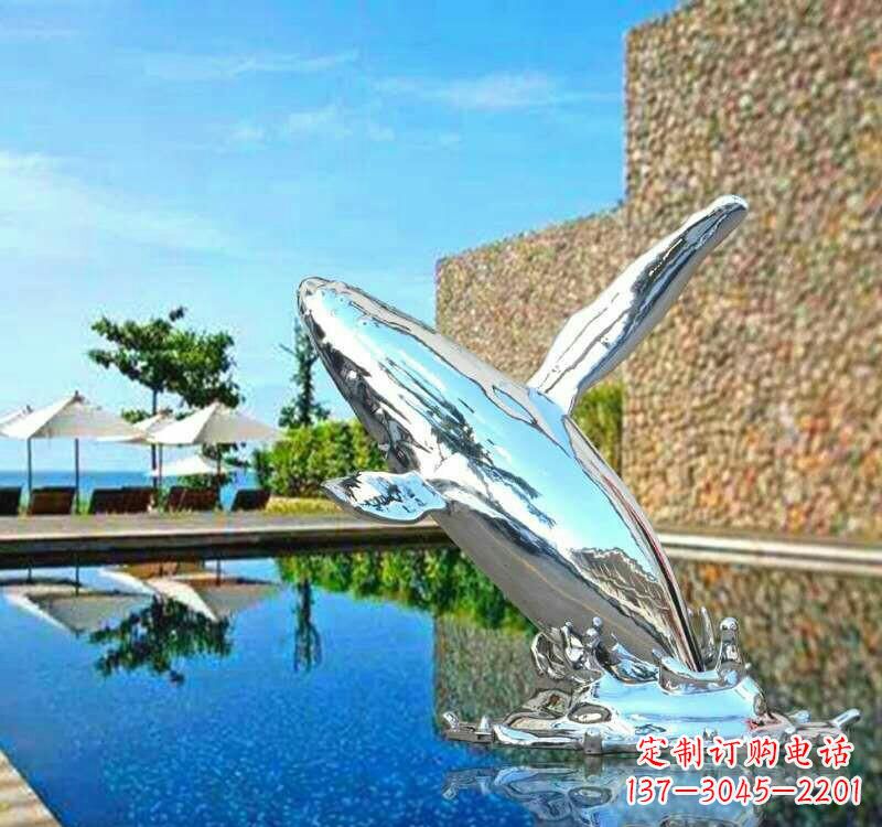 南京不锈钢鲸鱼雕塑艺术之美