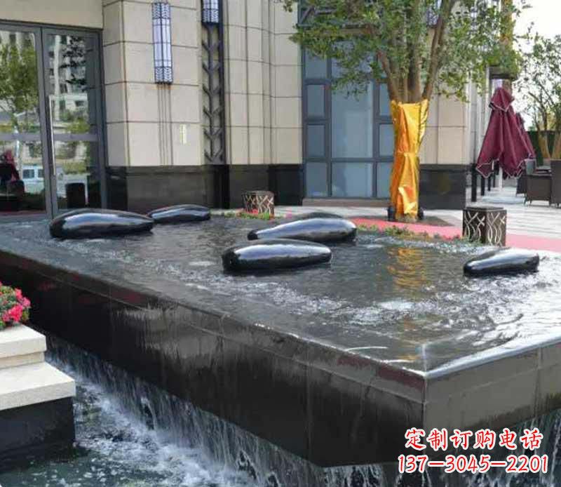 南京不锈钢景观异形水滴雕塑