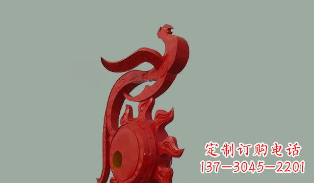 南京不锈钢孔雀雕塑