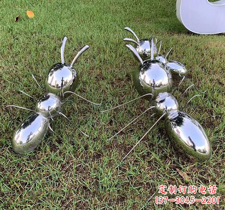 南京不锈钢蚂蚁雕塑艺术的精美表现