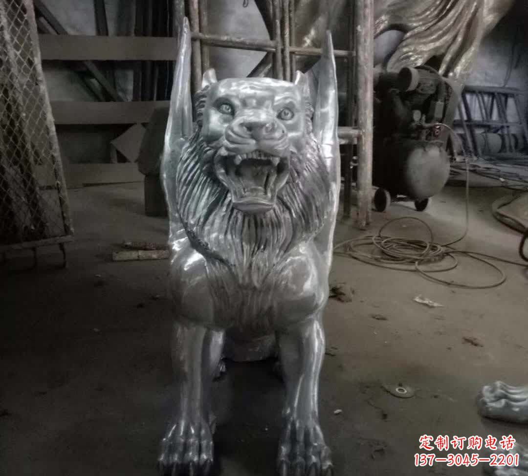南京不锈钢老虎雕塑经典的艺术品