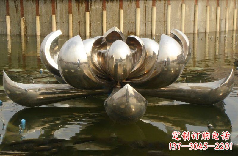 南京不锈钢莲花喷泉雕塑艺术精品的传承