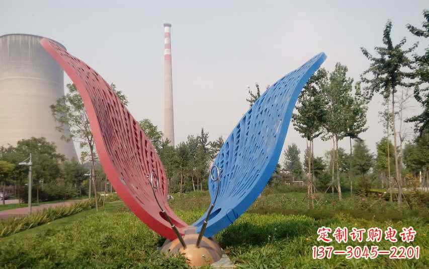 南京不锈钢镂空七星瓢虫雕塑