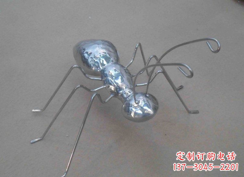 南京不锈钢蚂蚁公园动物雕塑一种具有艺术价值的蚂蚁雕塑