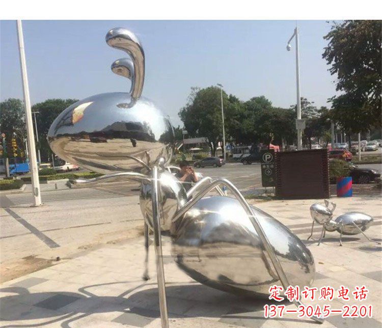 南京不锈钢蚂蚁雕塑艺术与自然的完美结合