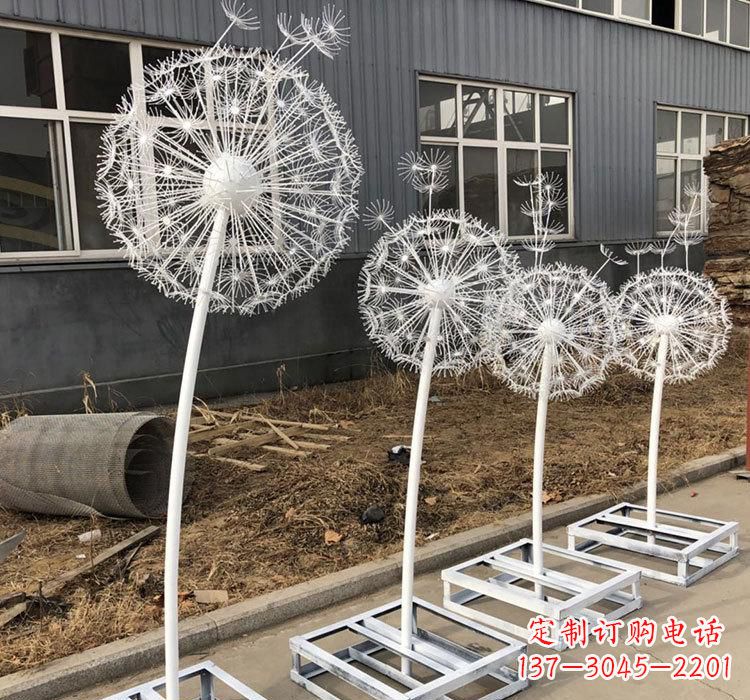 南京不锈钢蒲公英——城市雕塑的精美瑰宝