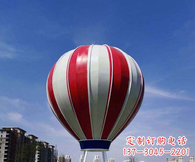 南京不锈钢热气球雕塑给景观增添精彩