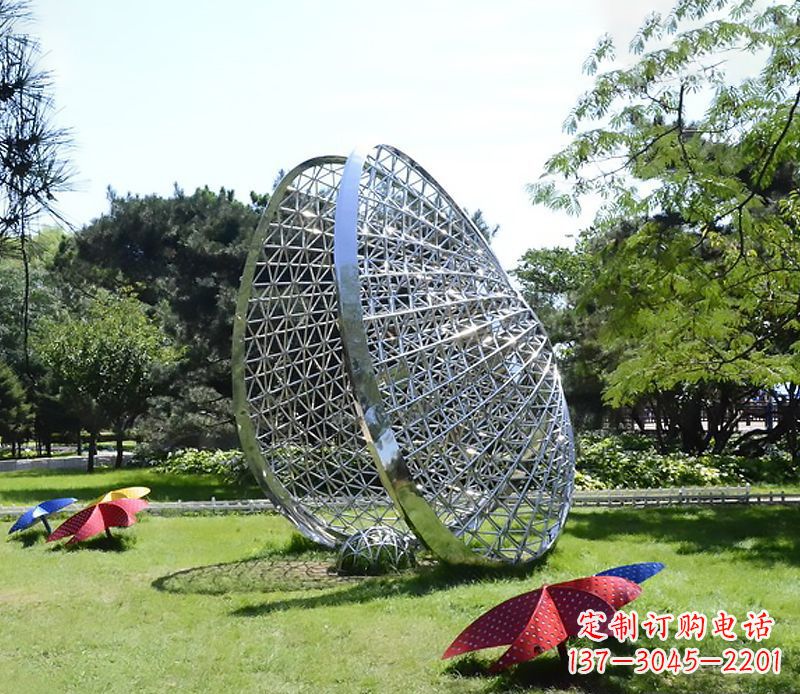 南京不锈钢扇贝雕塑精美绝伦的自然之美