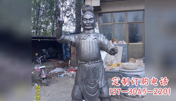 南京不锈钢四大天王雕塑神圣守护者