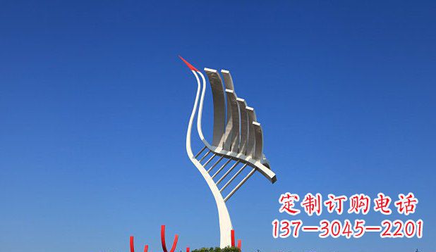 南京不锈钢天鹅丹顶鹤仙鹤雕塑