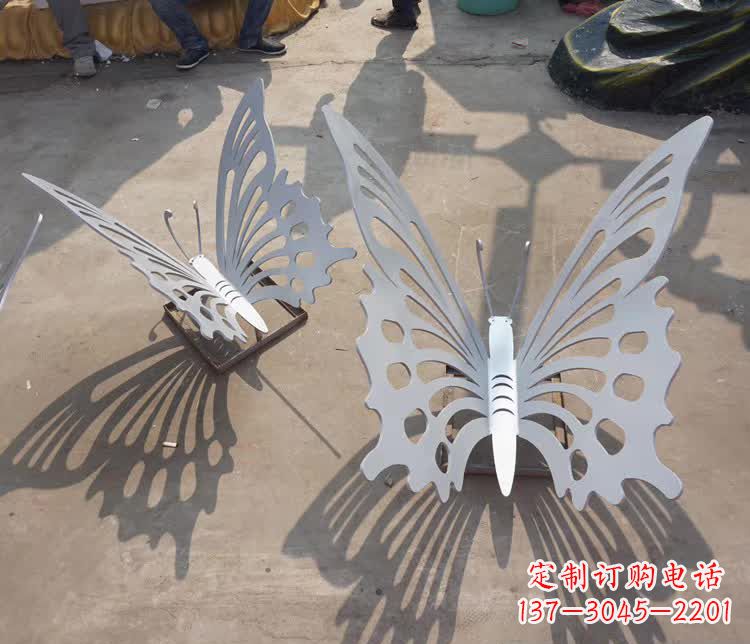南京不锈钢铁艺蝴蝶雕塑艺术精灵的魅力