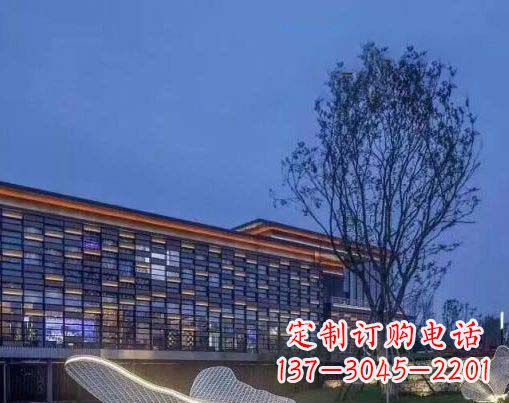 南京不锈钢网状蝴蝶雕塑——精美而优雅