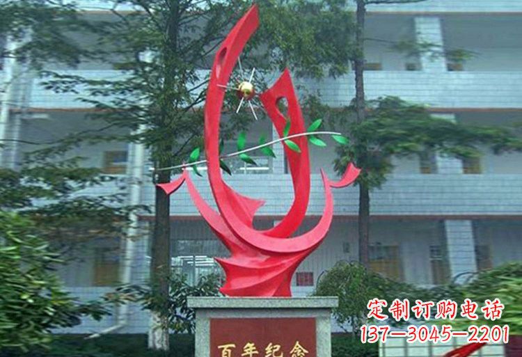 南京精美不锈钢凤凰雕塑